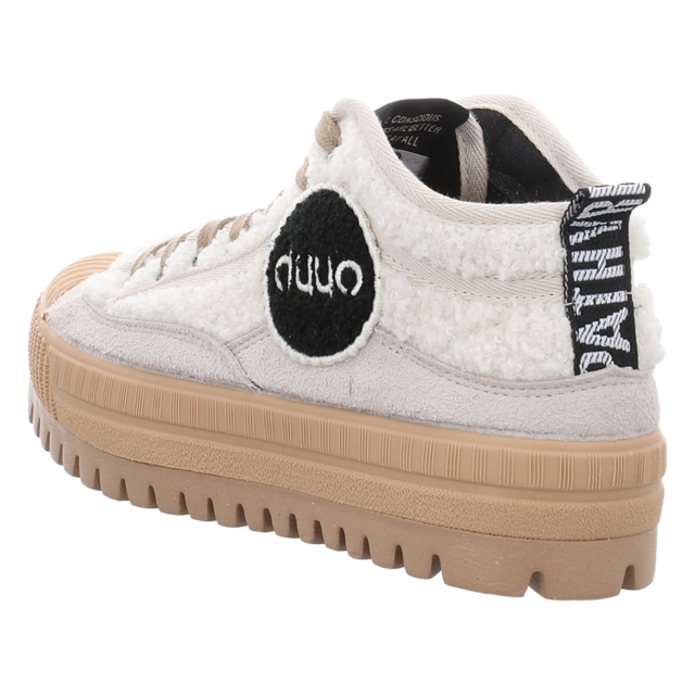 duuo - D383486 - Col Cover Plus Sheep - beige - Sneaker