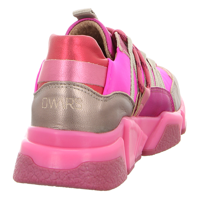 DWRS - B9101-112 - Los Angeles - stone/fuchsia - Sneaker