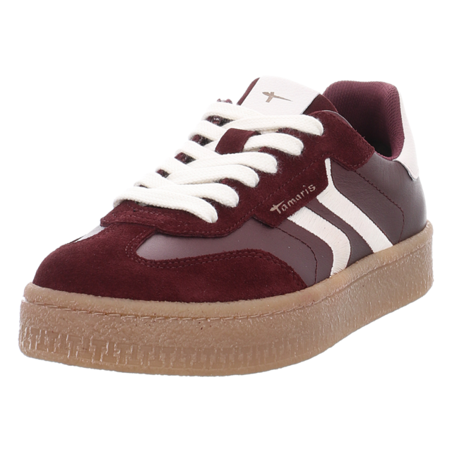 Tamaris - 1-23723-44-594 - 1-23723-44-594 - bordeaux metallic - Sneaker