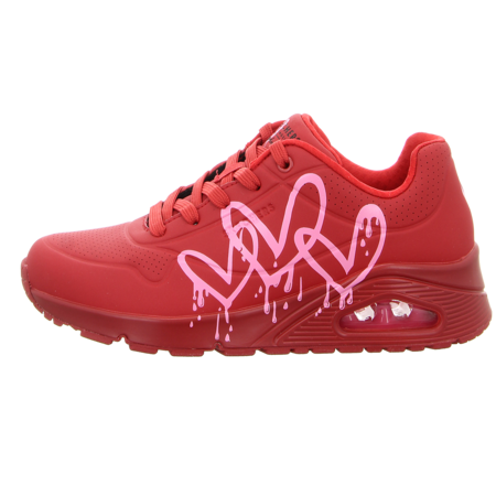 Sneaker - Skechers - UNO Dripping the Lov - red/pink