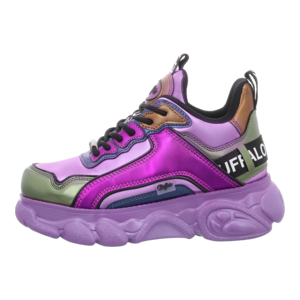 Schn�rschuhe - Buffalo - CLD Chai - grey/pink/purple