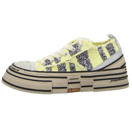 Sneaker - Rebecca White - light yellow + grey