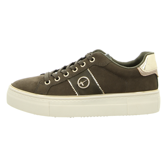 Tamaris - 1-23724-42-727 - 1-23724-42-727 - olive nubuc - Sneaker