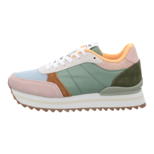 Sneaker - Woden - Ronja Plateau - algae multi