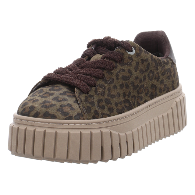 Tamaris - 1-23702-45-792 - 1-23702-45-792 - olive leopard - Schn�rschuhe