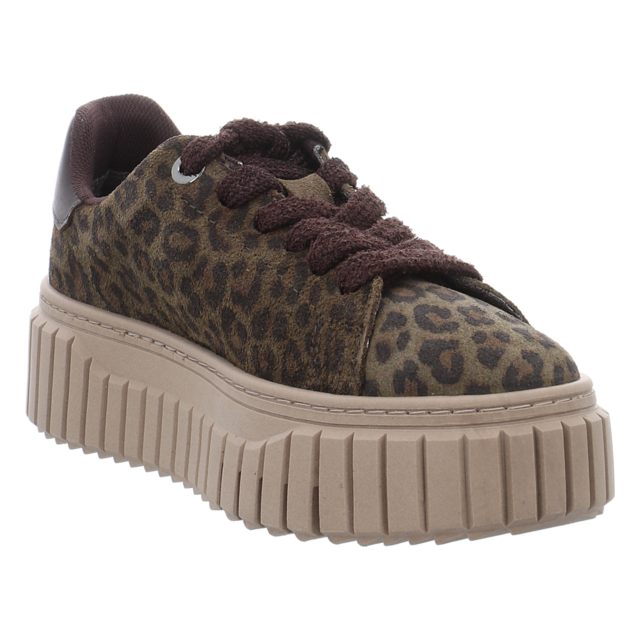 Tamaris - 1-23702-45-792 - 1-23702-45-792 - olive leopard - Schn�rschuhe