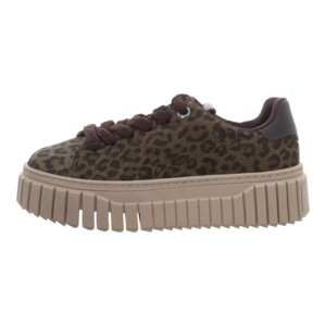 Schn�rschuhe - Tamaris - olive leopard
