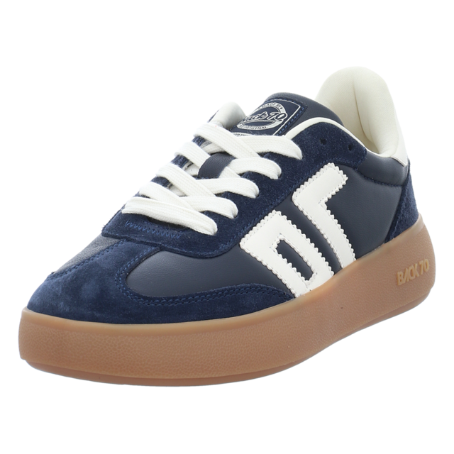 Back70 - 108025-000065 BROOKLYN FW26-N002 - Brooklyn - navy/butter - Sneaker