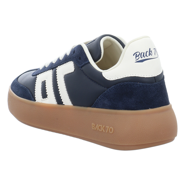Back70 - 108025-000065 BROOKLYN FW26-N002 - Brooklyn - navy/butter - Sneaker