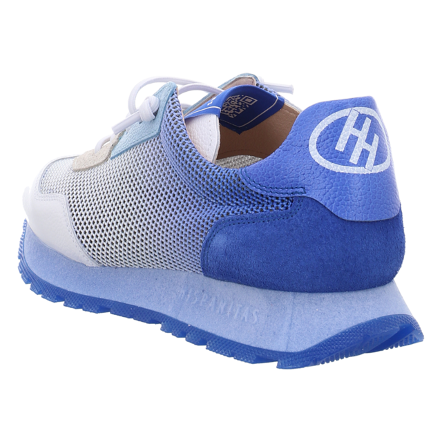 Hispanitas - BHV253869 C002 WHITE/INDIGO - Kansas Cervo-V25 - white/indigo - Sneaker