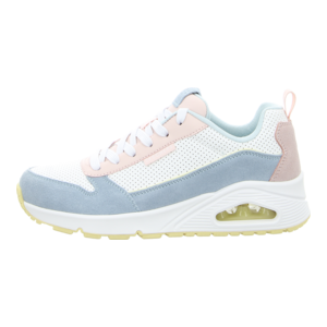 Sneaker - Skechers - Uno-2 much fun - lt.blue/pink
