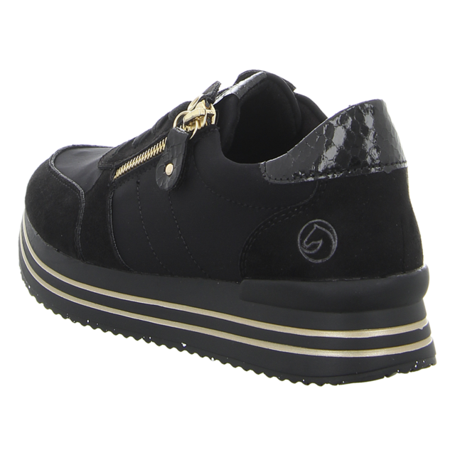 Remonte - D1316-01 - D1316-01 - schwarz - Schnrschuhe