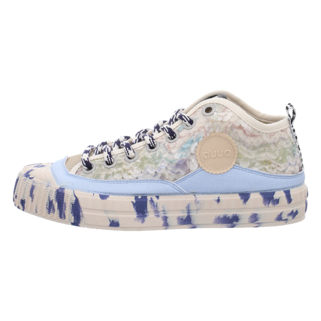 duuo - D383801 - Col Cover Marble - blau-kombi - Sneaker
