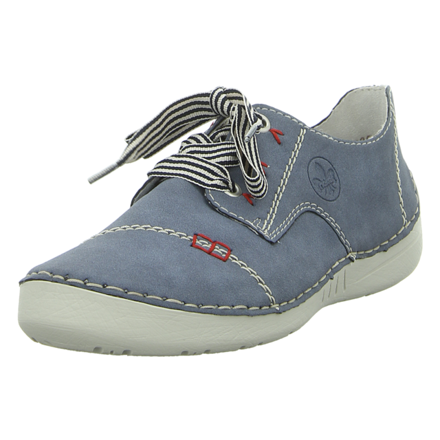 Rieker - 52520-14 - 52520-14 - blau - Schnrschuhe