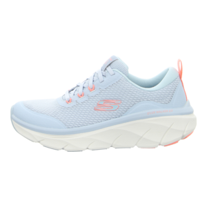 Sneaker - Skechers - DLux Walker 2.0 - blue/neon coral