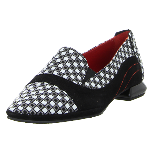 Simen - 8339A SCHWARZ/ROT - 8339A SCHWARZ/ROT - schwarz rot - Slipper