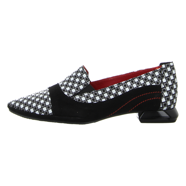 Simen - 8339A SCHWARZ/ROT - 8339A SCHWARZ/ROT - schwarz rot - Slipper