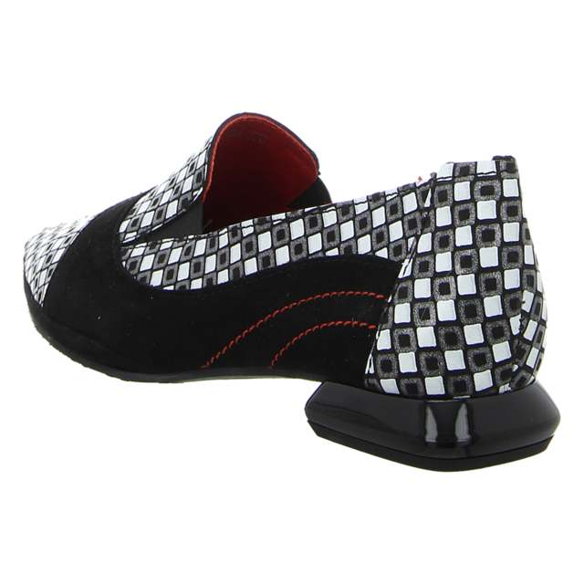 Simen - 8339A SCHWARZ/ROT - 8339A SCHWARZ/ROT - schwarz rot - Slipper