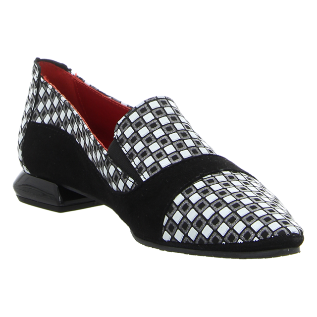 Simen - 8339A SCHWARZ/ROT - 8339A SCHWARZ/ROT - schwarz rot - Slipper