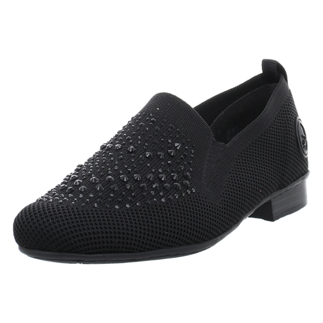 Rieker - 51989-00 - 51989-00 - schwarz - Slipper