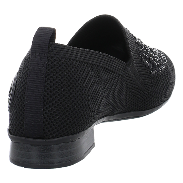 Rieker - 51989-00 - 51989-00 - schwarz - Slipper