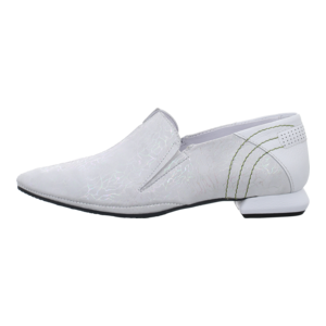 Slipper - Simen - weiss/silbern