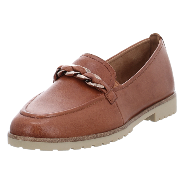 Tamaris - 1-24200-42-348 - 1-24200-42-348 - cognac leather - Slipper