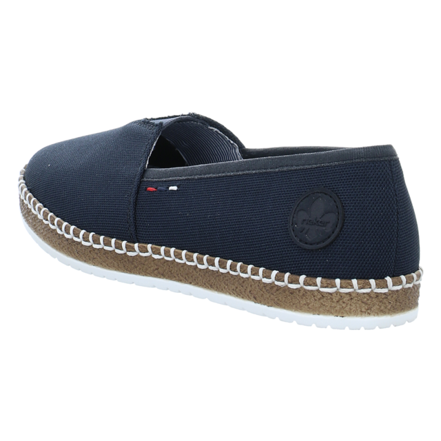 Rieker - M2278-14 - M2278-14 - blau - Slipper