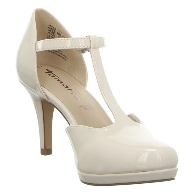 Tamaris - 1-1-24463-20-253 - 1-1-24463-20-253 - nude patent - Pumps