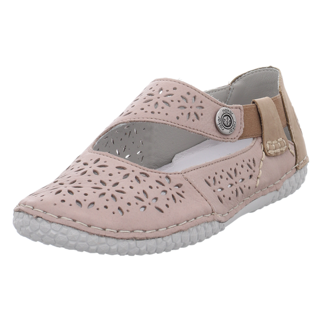 Rieker - 43666-64 - 43666-64 - kiesel/camel - Slipper
