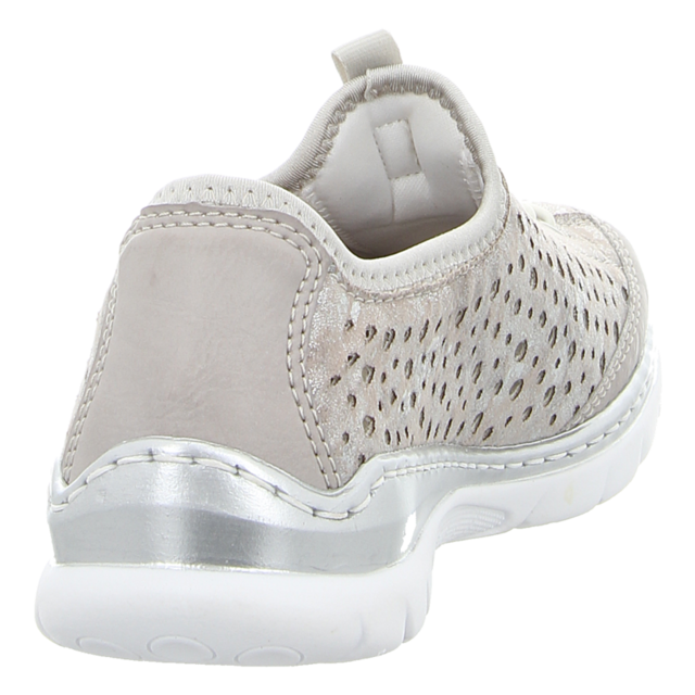 Rieker - L32P6-90 - L32P6-90 - metallic - Schnürschuhe
