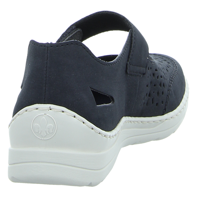 Rieker - 48996-14 - 48996-14 - blau - Slipper