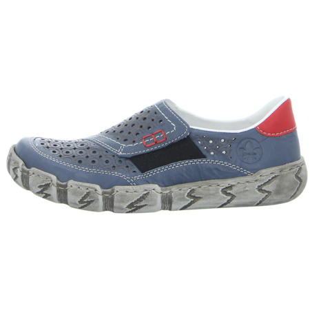 Slipper - Rieker - blau