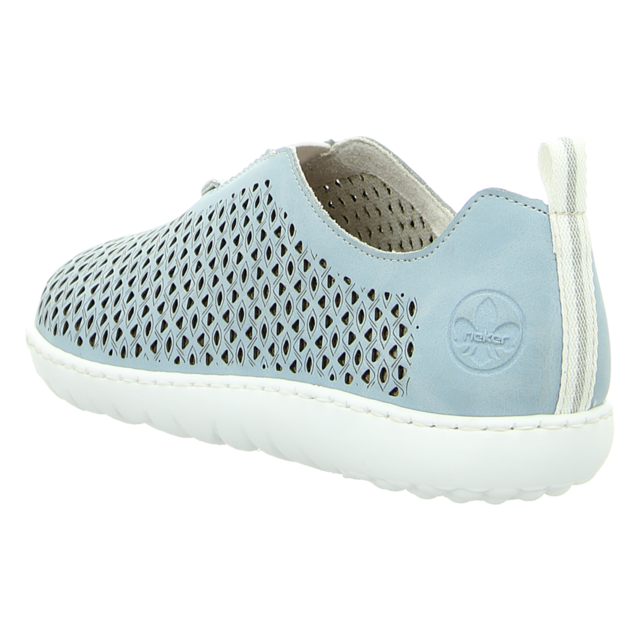 Rieker - 52866-10 - 52866-10 - blau - Slipper