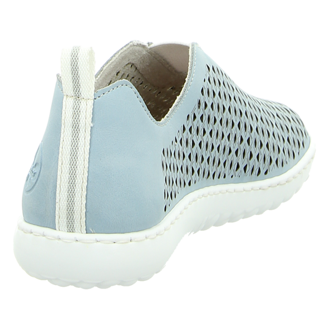Rieker - 52866-10 - 52866-10 - blau - Slipper