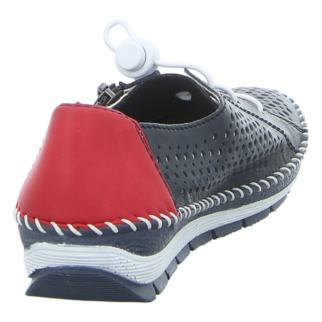 Rieker - 49615-14 - 49615-14 - blau-kombi - Slipper