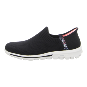 Slipper - Skechers - Go Walk Travel - black/white