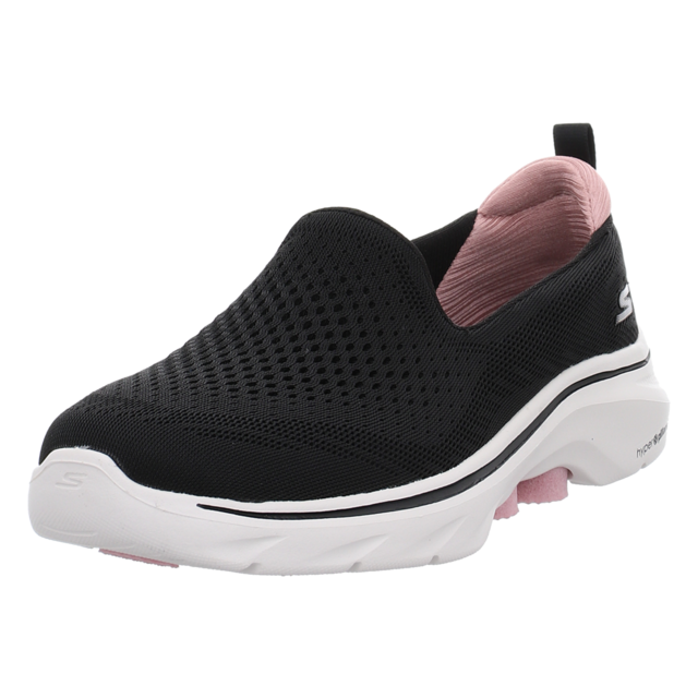 Skechers - 125208 BKPK - Go Walk 7 - Vina - black/pink - Slipper