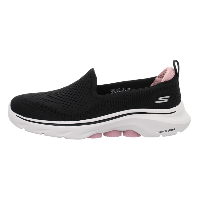 Skechers - 125208 BKPK - Go Walk 7 - Vina - black/pink - Slipper