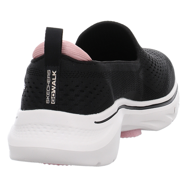 Skechers - 125208 BKPK - Go Walk 7 - Vina - black/pink - Slipper