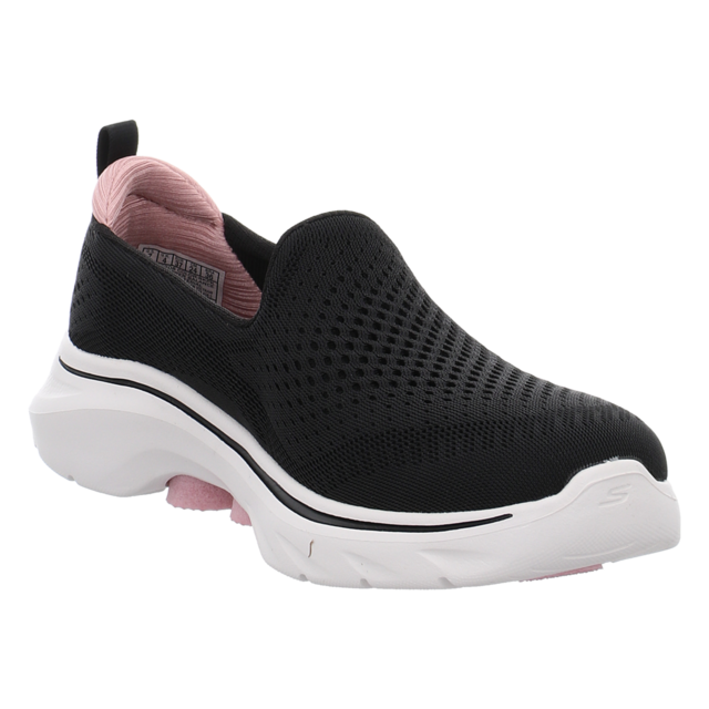 Skechers - 125208 BKPK - Go Walk 7 - Vina - black/pink - Slipper