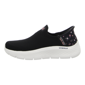Slipper - Skechers - Go Walk Flex - black/pink