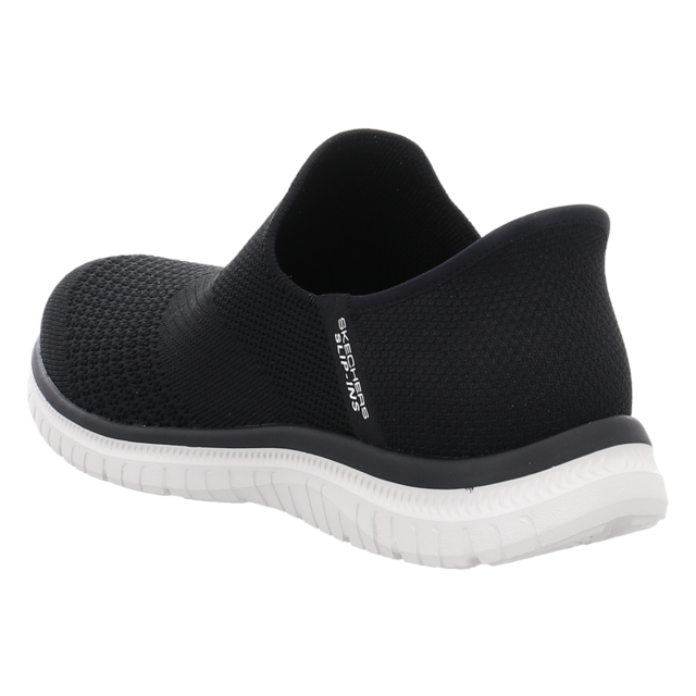 Skechers - 104425 BKW - Virtue-Sleek - black/white - Slipper