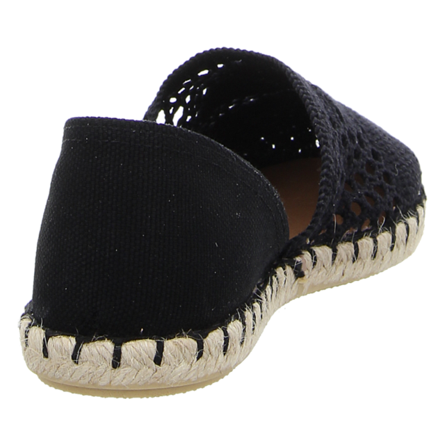 VERBENAS - CARMEN CROCHET-LINO/PARIS NEGRO/NEGRO - Carmen - negro/negro - Slipper