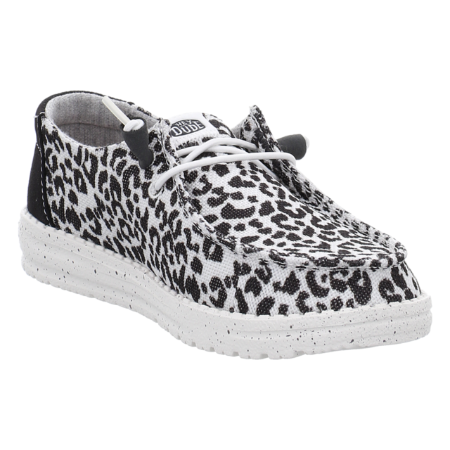 Hey Dude - 40735-097 - Wendy Leopard - black/grey - Schnrschuhe
