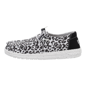 Schnrschuhe - Hey Dude - Wendy Leopard - black/grey