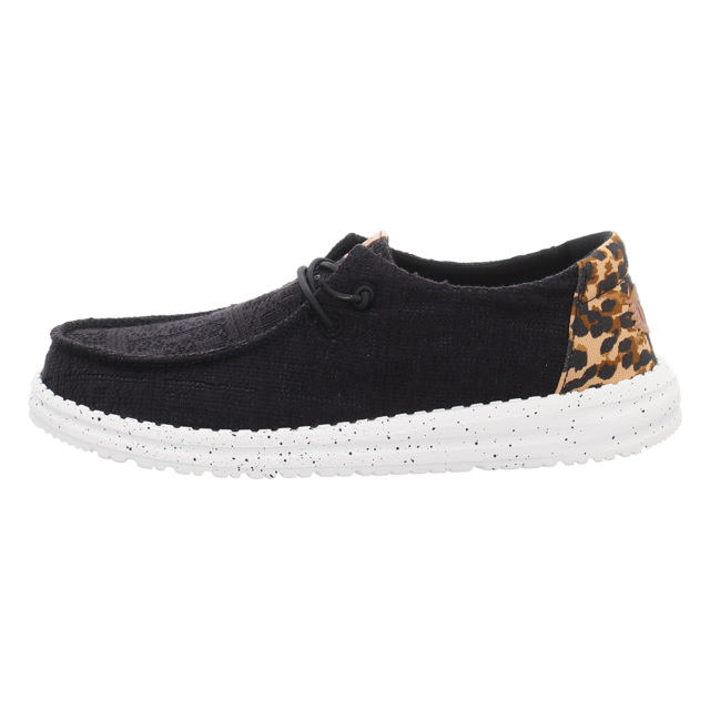 Hey Dude - 45414-0CU - Wendy Wildcat - black/leopard - 