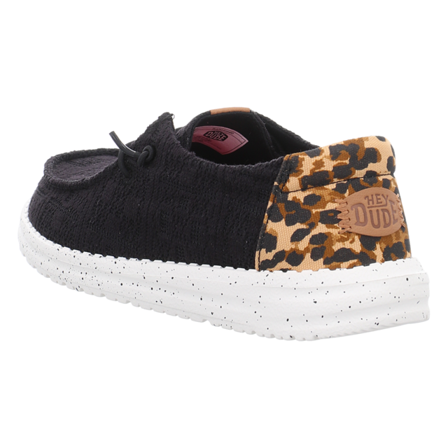 Hey Dude - 45414-0CU - Wendy Wildcat - black/leopard - 