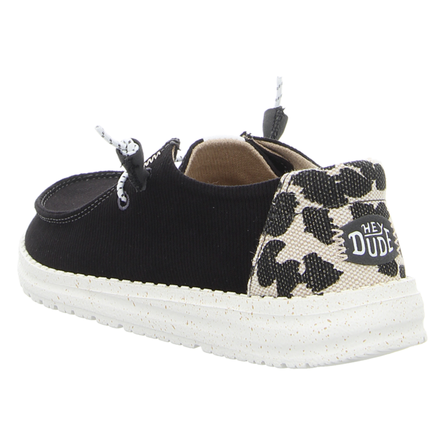Hey Dude - 40735-0CU - Wendy Leopard - black - Schnrschuhe