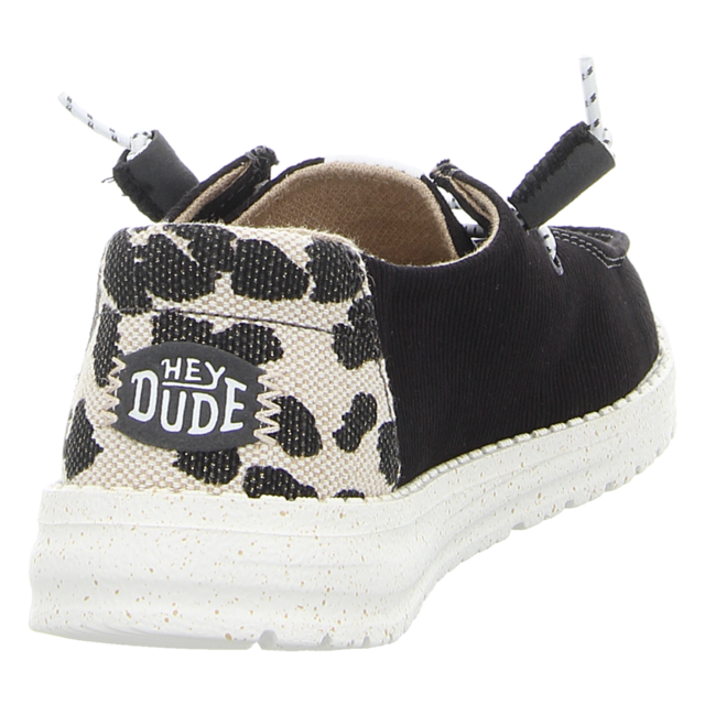 Hey Dude - 40735-0CU - Wendy Leopard - black - Schnrschuhe